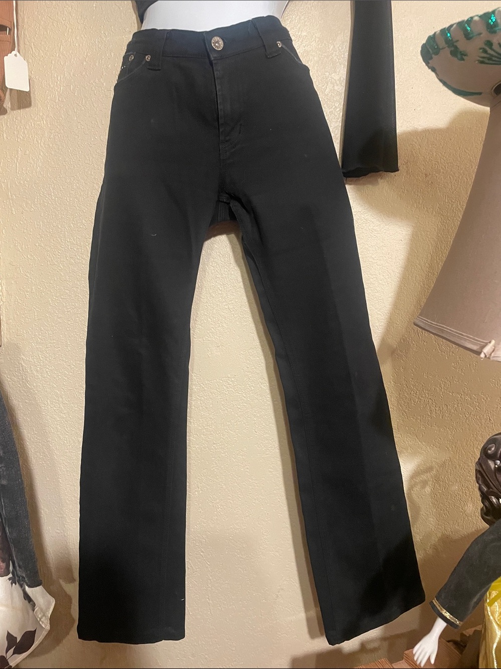 Men's Black Bootcut Jeans – Classic Everyday Style